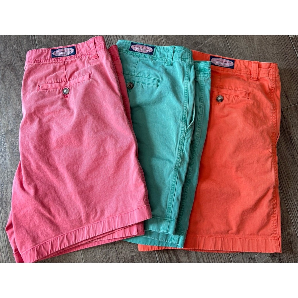 Vineyard Vines‎ Shorts Mens Size 33  Chino Preppy Casual Golf Lot 3